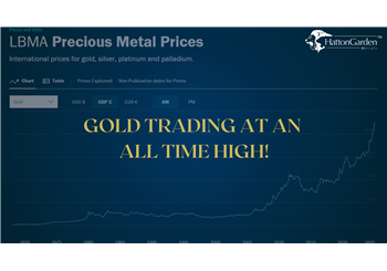 GOLD AT AN ALL TIME HIGH!