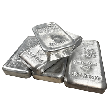 1 Kg Silver Bar - 5 Bar Bundle 