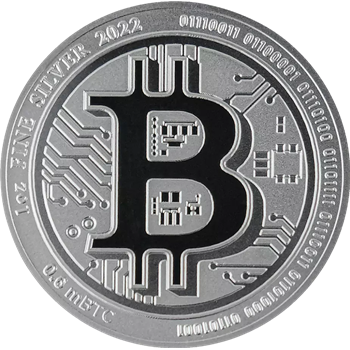 1 Oz Bitcoin 2022 