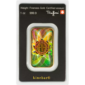 1 Oz Gold Argor-Heraeus Kinebar 