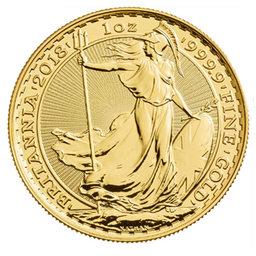 1 Oz Gold Britannia 2018