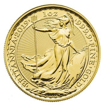 1 Oz Gold Britannia 2019