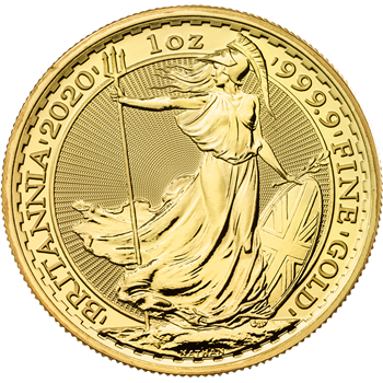 1 Oz Gold Britannia 2020