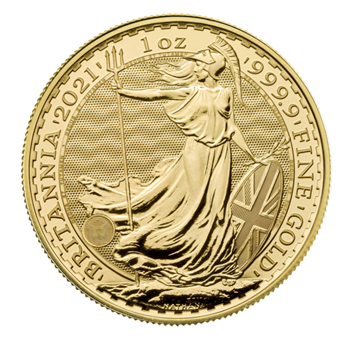 1 Oz Gold Britannia 2021