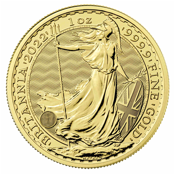 1 Oz Gold Britannia 2022