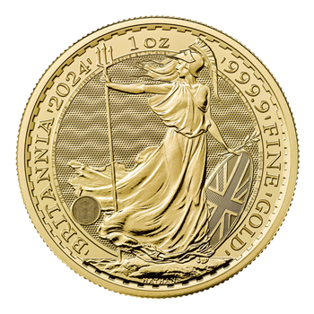 1 Oz Gold Britannia 2024 KCIII