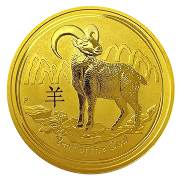 1 Oz Gold Nugget Year of The Goat