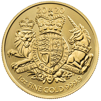 1 Oz Gold Royal Coat of Arms