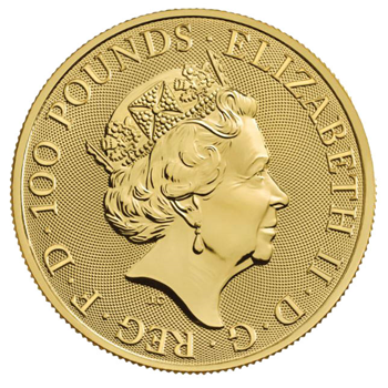 1 Oz Gold Royal Coat of Arms