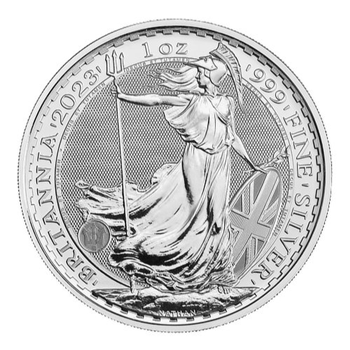 1 Oz Silver Britannia 2023 QEII