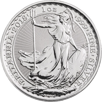 1 Oz Silver Britannia 999