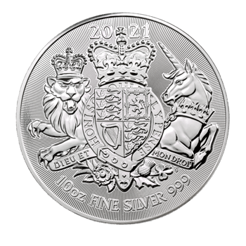 10 Oz Coat Of Arms Silver Coin 2021