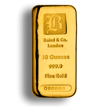 10 Oz Gold Bar