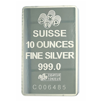 10 Oz Silver Bar PAMP