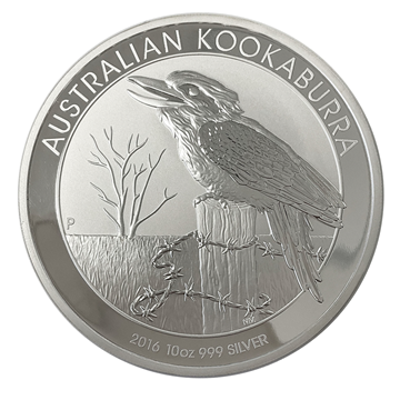 10 Oz Silver Kookaburra Coin