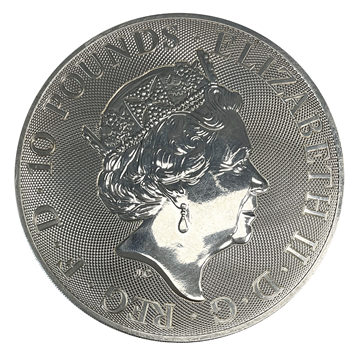 10 Oz Silver Valiant 10 Pound Coin