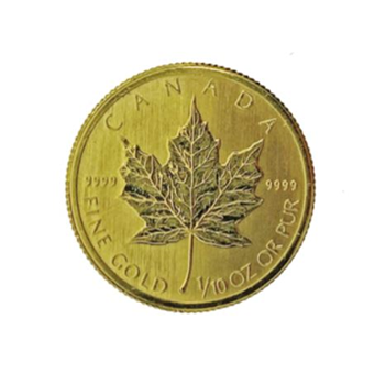 1/10 Oz Canadian Maple Gold Coin