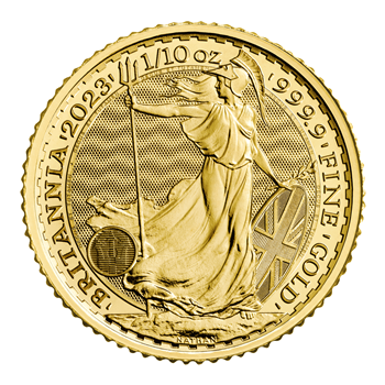 1/10 Oz Gold Britannia  2023