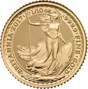 1/10 Oz Gold Britannia