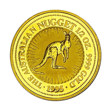 1/2 Oz 1995 Gold Australian Nugget