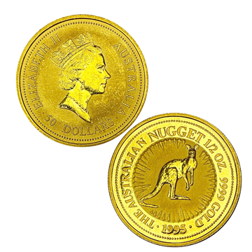 1/2 Oz 1995 Gold Australian Nugget