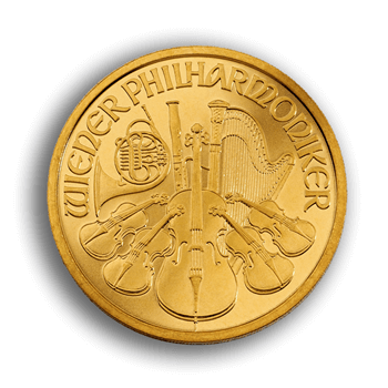 1/2 Oz Gold Austrian Philharmonika