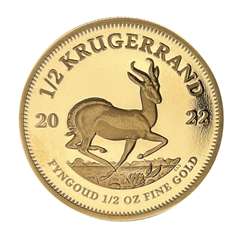 1/2 Oz Gold Krugerrand 2022