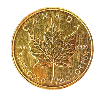 1/20 Oz Canadian Maple Gold Coin