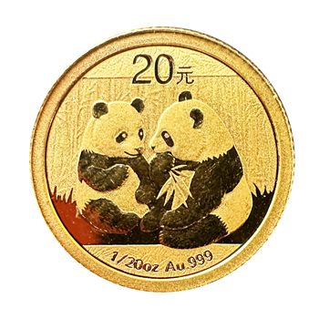 1/20 Oz Gold Chinese Panda Coin