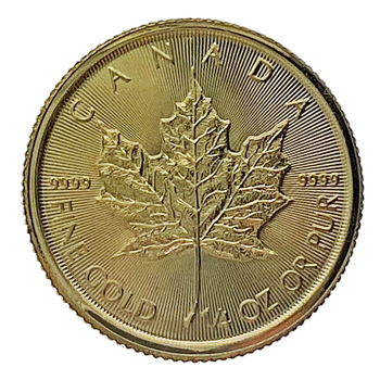 1/4 Oz Canadian Maple Gold Coin 2022 