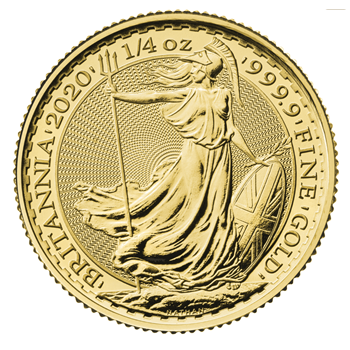 1/4 Oz Gold Britannia 2020