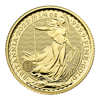 1/4 Oz Gold Britannia 2022 