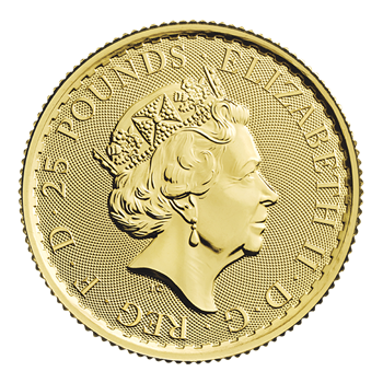 1/4 Oz Gold Britannia 2022 