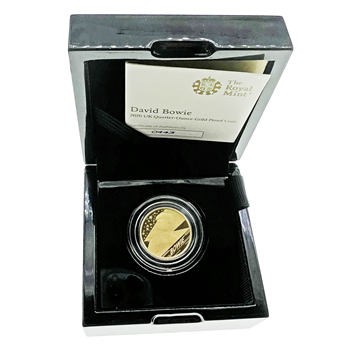 1/4 Oz Gold David Bowie 2020 