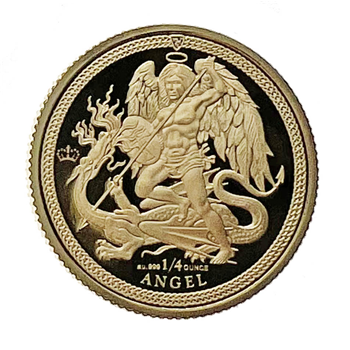 1/4 Oz Isle of Man Angel Gold