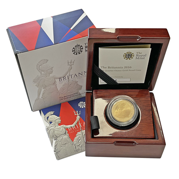 1/4 Oz Proof Gold Britannia 2016