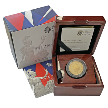 1/4 Oz Proof Gold Britannia 2016