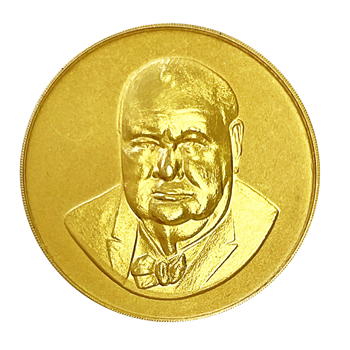 1965 Churchill Memorial Gold Medallion