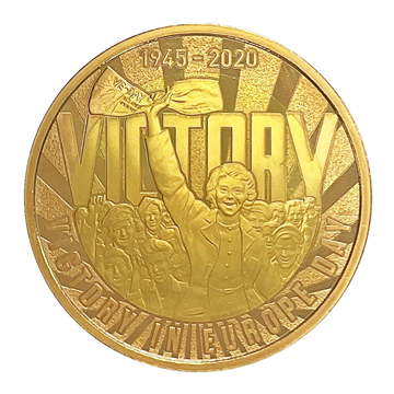 £2 Gold Coin Victory in Europe Day 1945-2020