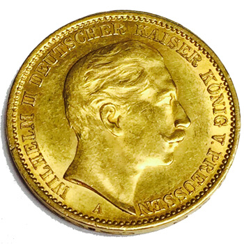 20 Mark German Gold Coin