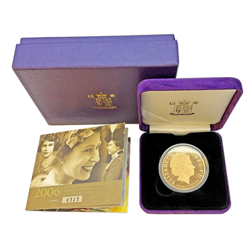 2006 Proof Gold Five Crown Eightieth Birthday