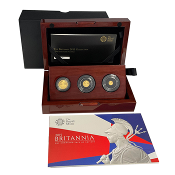 2015 Britannia 3 Coin Gold Proof Set