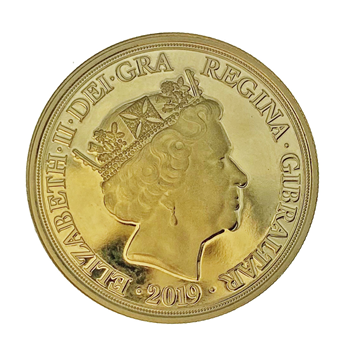 2019 Gold Two Pound Sovereign Commemorative 