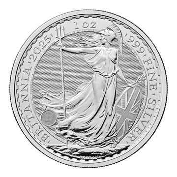 2025 Silver Britannia 1 Oz