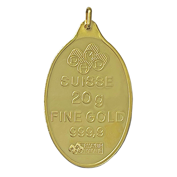 20g Gold Bar PAMP Suisse Tag Bar