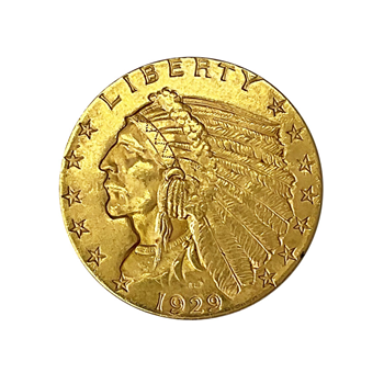 $2.5 Gold Indian Head