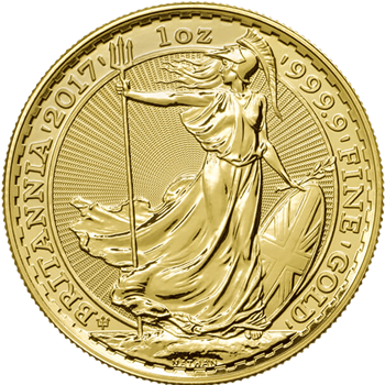 30th Anniversary 1oz Gold Britannia 2017