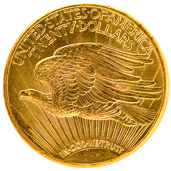 1 Oz US $20 Gold Eagle St. Gaudens Lady