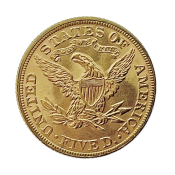 American $5 Gold Eagle Liberty Head