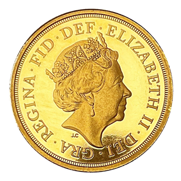 2022 Piedfort Sovereign Coin 